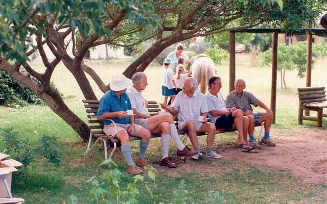 Benches sponsored by the local community 1995